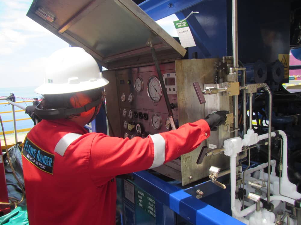 Flows Ranger Chemical Flushing)